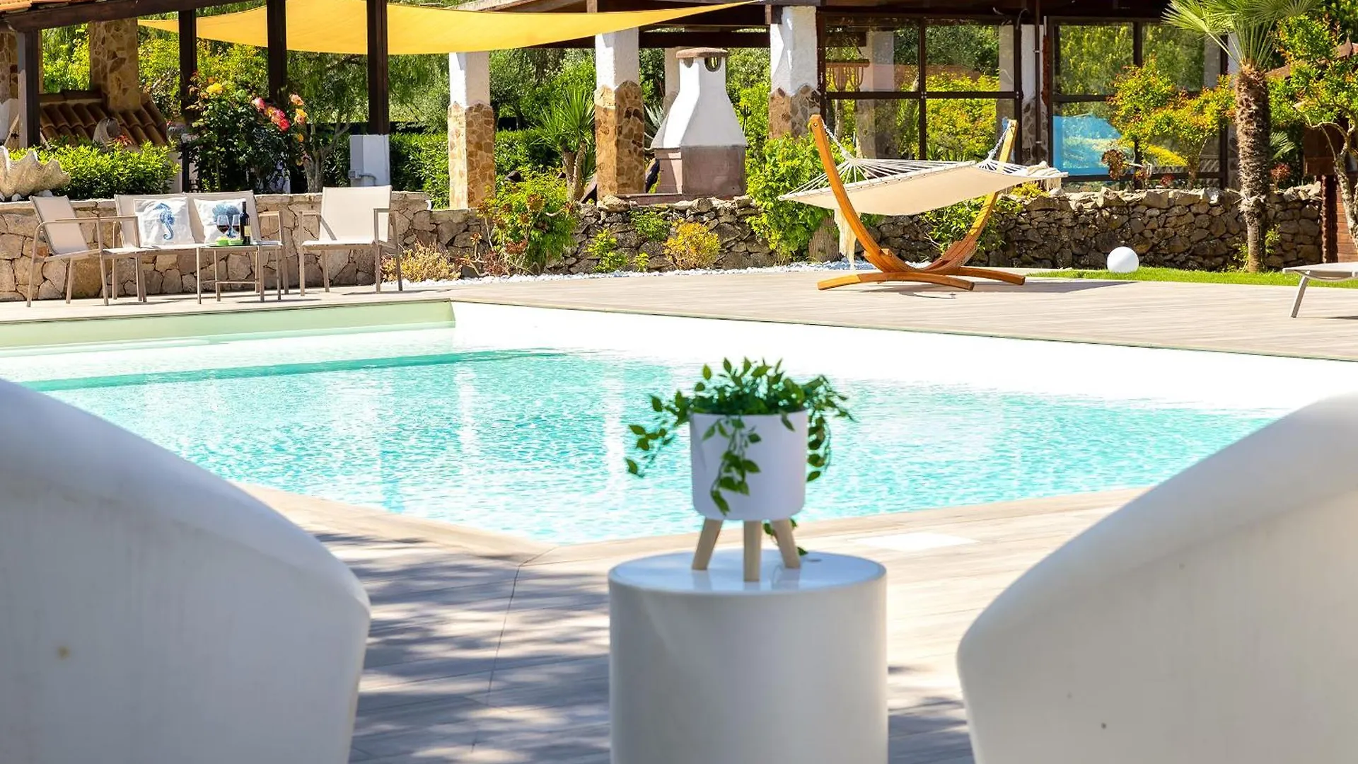 Clicksardegna Luxury Villa Elike With Private Pool With Patio And Barbecue Area Surigheddu